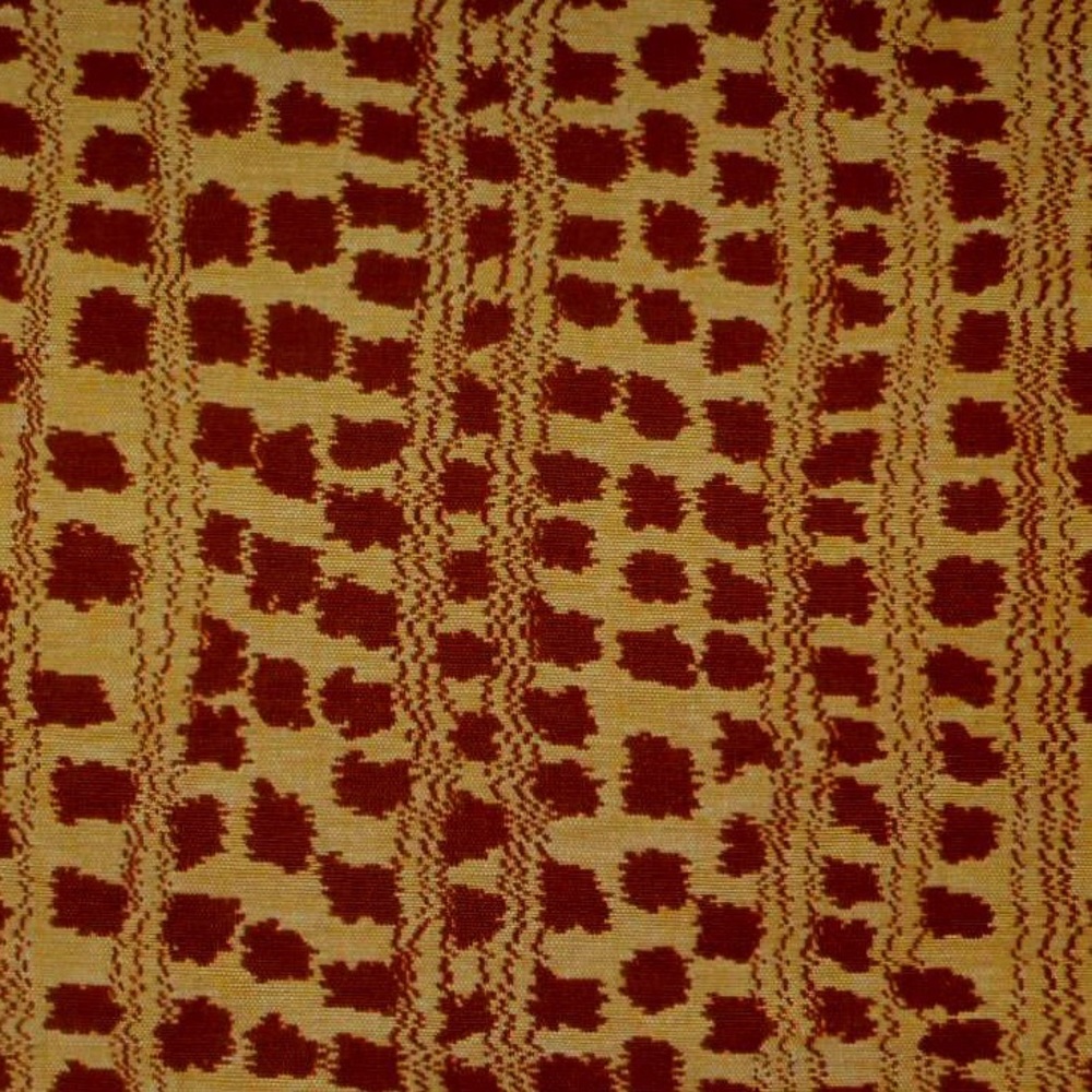 Gridlock color Rusty Camel Lynx Fabric